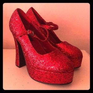 Dorothy Platform Shoes 5.5 inch heel Pleaser
